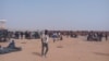 Manifestation de réfugiés soudanais devant le HCR à Agadez