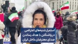 استمرار شنبه‌های اعتراضی در واشنگتن با هدف رساندن صدای معترضان داخل ایران