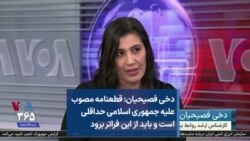 دخی فصیحیان: قطعنامه مصوب علیه جمهوری اسلامی حداقلی است و باید از این فراتر برود