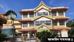 নতুন করে তৈরি করা রামু কেন্দ্রীয় সীমাবিহার।