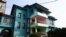 The two structure house located in Bul-bul Bagh, a residential colony, in Barzulla neighborhood of Srinagar city in the Indian side of Kashmir made headlines after District Magistrate ordered to seal it. (Wasim Nabi/VOA) 