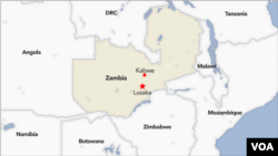 Map of Kabwe, Zambia