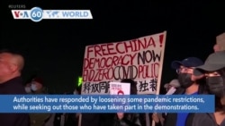 VOA60 World - Protests against China's zero COVID policy escalate