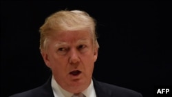 도널드 트럼프 미국 대통령.