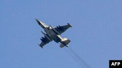 Un Suhkhoi-25 utilisé par la RDC et déployé ce lundi, 1er février 2018. (Archives)