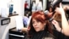 미국 캘리포티아 샌프란시스코의 미용실. (자료사진)