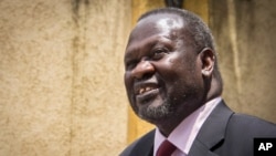 L'ex-rebelle et ancien vice-président sud-soudanais Riek Machar, le 31 août 2015.