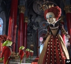 Helena Bonham Carter in “Alice in Wonderland”
