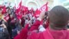 Manifestation d'Ennahdha à Tunis contre le président Saied