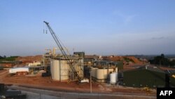 Vue générale de la mine d'or d'Ity le 9 mai 2019 à Danane, dans l'ouest de la Côte d'Ivoire. - (Photo ISSOUF SANOGO / AFP)