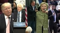 Trump and Clinton Lead Polls on Eve of Super Tuesday