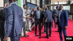 More than 1,000 heads of state, security experts, military and other officials attended the eighth edition of the International Forum of Dakar on Peace and Security, Oct. 24, 2022. (Annika Hammerschlag/VOA)