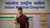 India’s main opposition Congress party’s interim president Sonia Gandhi casts her vote during the election for the party president in New Delhi, India, Oct.17, 2022. 
