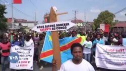Plusieurs milliers de personnes en colère ont manifesté à Goma