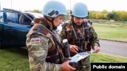 Azərbaycan hərçiləri NATO kursunda iştirak edib (Rəsmi foto)