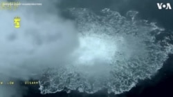 Swedish Coast Guard Releases Video from Nord Stream Leak 