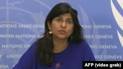 Juru bicara Kantor Hak Asasi Manusia PBB, Ravina Shamdasani