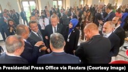 Առաջնորդները՝ Եվրոպական քաղաքական համայնքի (EPC) առաջին հանդիպմանը Պրահայում, 6 հոկտեմբերի, 2022թ.