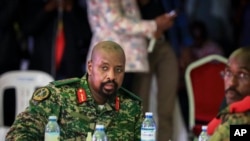 Lt. Gen. Muhoozi Kainerugaba, mtoto wa rais wa Uganda Yoweri Museveni May 7, 2022.