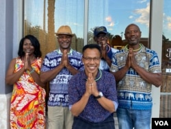 Roberts Family members got together on Morris' First Birthday with his own family after 57 years.