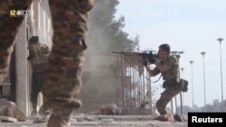 نیروهای دموکراتیک سوریه (تصویر از آرشیف صدای امریکا) 