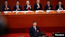 Chinese President Xi Jinping attends the opening ceremony of the 20th National Congress of the Communist Party of China, at the Great Hall of the People in Beijing, Oct. 16, 2022.