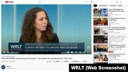 آنا اشنایدر ستون‌نویس «ولت» آلمان در باره تظاهرات سراسری علیه حکومت ایران اظهارنظر می‌کند