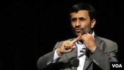 Presiden Iran Mahmoud Ahmadinejad sedang berada di New York untuk menghadiri Majelis Umum PBB.