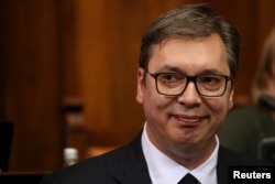 Predsednik Srbije Aleksandar Vučić