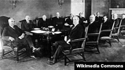 President Warren Harding's first cabinet, 1921