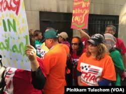 Thai democracy now protest