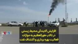 افزایش آلایندگی محیط زیستی در تالاب هورالعظیم به موازات فعالیت بهره برداری و اکتشاف نفت