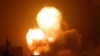 Israel Balas Tembakan Roket dengan Serang Hamas di Jalur Gaza