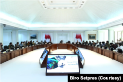 Presiden Jokowi masih memberikan ruang yang besar untuk anggaran infrastruktur dalam APBN 2023. (Foto: Biro Setpres)