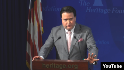 마크 내퍼 미국 국무부 한국·일본 담당 동아태 부차관보가 7일 워싱턴 헤리티지재단에서 열린 한-일 관계 토론회에서 기조연설을 했다.