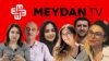 Kollaj: Meydan TV-nin həbs edilən əməkdaşları