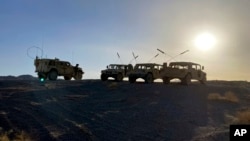 Kaliforniya cho'lida mashg'ulot o'tkazayotgan AQSh armiyasi, 2022-yil, 12-aprel