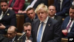 გაერთიანებული სამეფოს პრემიერი ბორის ჯონსონი 