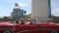 Tourists ride in a vintage car in front of the U.S. Embassy in Havana, Cuba, March 17, 2016.