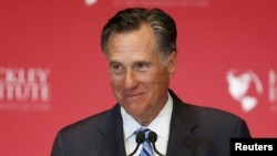 Mantan kandidat presiden Partai Republik tahun 2012, Mitt Romney (Foto: dok).