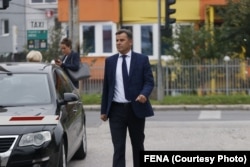 Arhiv - Bivši premijer Federacije BiH Fadil Novalić dolazi na Sud BiH