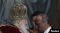 რუსეთის პატრიარქი და პრეზიდენტი ერთიანი ფრონტით
