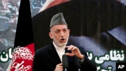 Afghan President Hamid Karzai June 18, 2013
