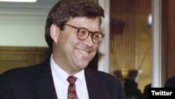 William Barr (68 tahun), pernah menduduki jabatan Jaksa Agung (tahun 1991-1993) semasa pemerintahan Presiden George HW Bush (foto: dok).