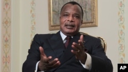 Denis Sassou Nguesso, président de la République du Congo