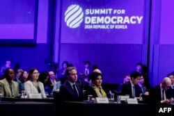 지난 18일 서울에서 민주주의정상회의가 열렸다.