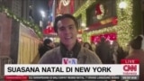 Laporan VOA untuk CNN Indonesia: Suasana Malam Natal di Manhattan, New York