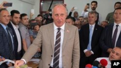 Muharram Inje, Jumhuriyat xalq partiyasidan prezidentlikka nomzod