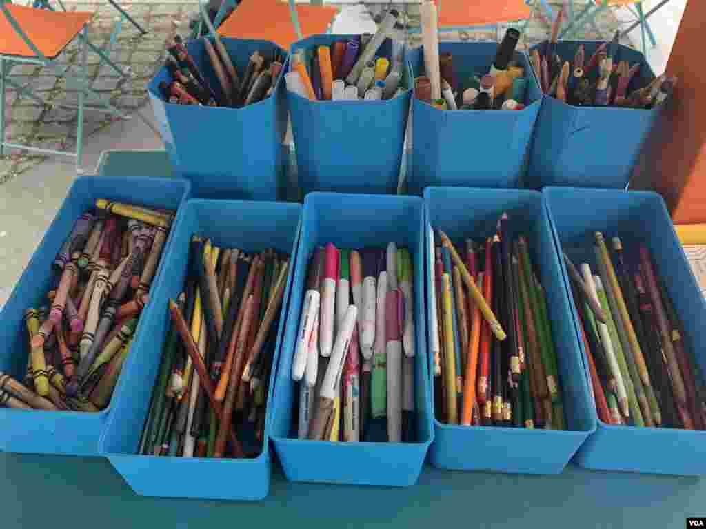 Parkların incəsənət arabası