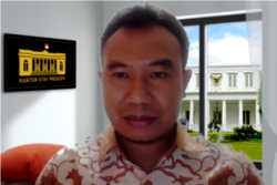 Tenaga Ahli Utama Kantor Staf Presiden, Sigit Pamungkas. (Foto: VOA/Nurhadi Sucahyo)
